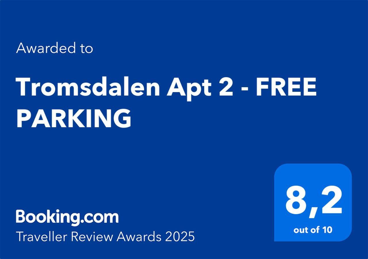 Tromsdalen Apt 2 - Free Parking Екстериор снимка